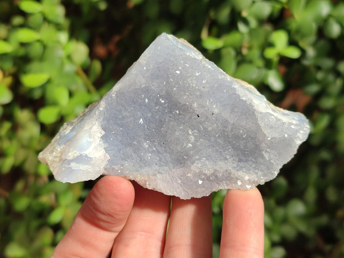 Polished Blue Lace Agate Geodes x 22 From Nsanje, Malawi - Toprock Gemstones and Minerals 