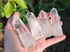 Polished Clear Quartz Display Crystals x 12 From Madagascar - Toprock Gemstones and Minerals 