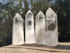 Polished Clear Quartz Display Crystals x 12 From Madagascar - Toprock Gemstones and Minerals 