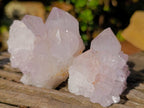 Natural Lilac Spirit Amethyst Clusters x 13 From Boekenhouthoek, South Africa - Toprock Gemstones and Minerals 