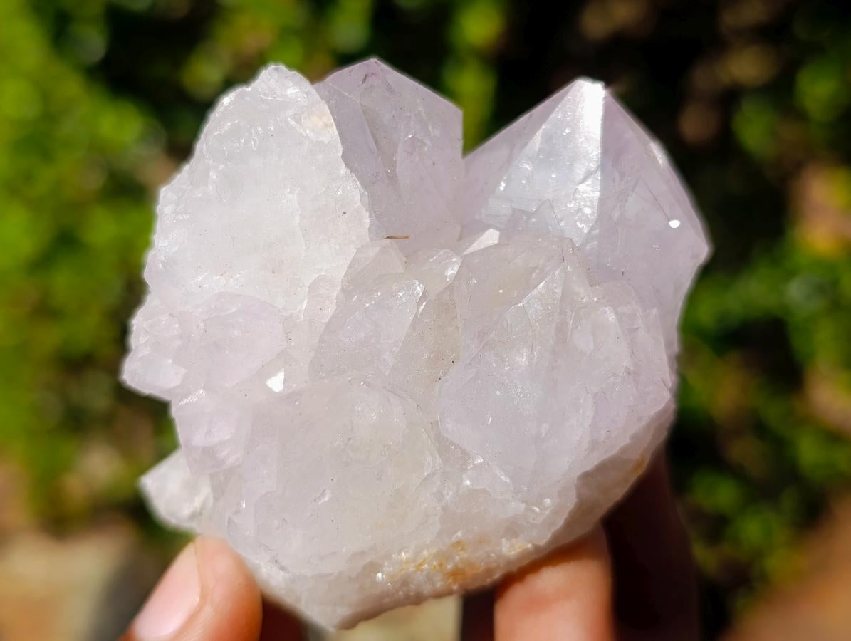 Natural Lilac Spirit Amethyst Clusters x 13 From Boekenhouthoek, South Africa - Toprock Gemstones and Minerals 