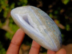 Polished Blue Lace Agate Geodes and Free Forms x 8 From Nsanje, Malawi - Toprock Gemstones and Minerals 