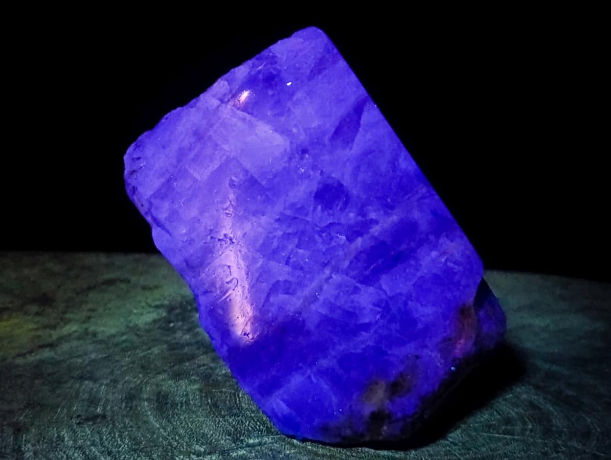 Polished One Side Watermelon Fluorite Specimens x 4 From Uis, Namibia - Toprock Gemstones and Minerals 