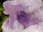 Natural Jacaranda Amethyst Crystal Clusters x 2 From Mumbwa, Zambia - Toprock Gemstones and Minerals 