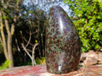 Polished Eclogite Standing Display Pieces x 1 From Northern Cape, South Africa - Toprock Gemstones and Minerals 