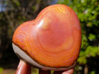 Polished Polychrome Jasper Hearts x 3 From NW Coast, Madagascar - Toprock Gemstones and Minerals 