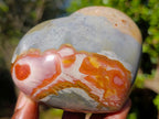 Polished Polychrome Jasper Hearts x 3 From NW Coast, Madagascar - Toprock Gemstones and Minerals 