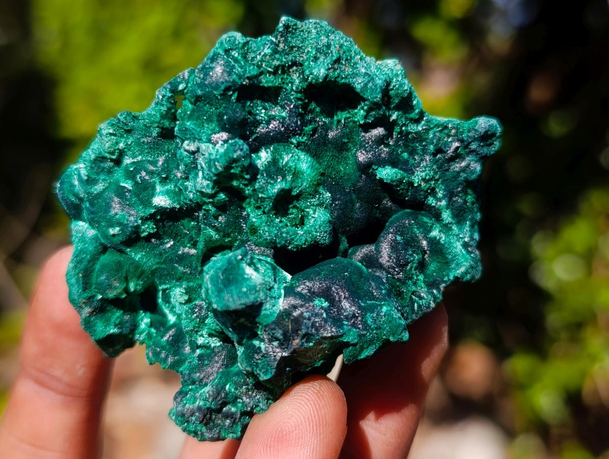 Natural Silky Malachite Specimens x 12 From Kasompe, Congo - Toprock Gemstones and Minerals 