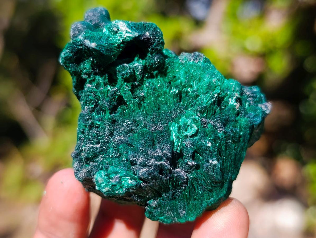 Natural Silky Malachite Specimens x 12 From Kasompe, Congo - Toprock Gemstones and Minerals 