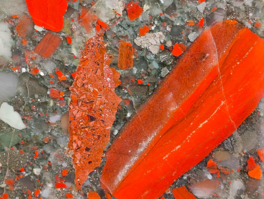 Polished XL Bloodstone Display Crystal Point x 1 From Swaziland - Toprock Gemstones and Minerals 
