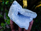 Natural Blue Lace Agate Geodes x 6 From Nsanje, Malawi - Toprock Gemstones and Minerals 