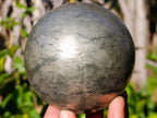 Polished Large Basalt Pharaoh Stone Sphere x 1 From Iron Duke Mine, Zimbabwe - Toprock Gemstones and Minerals 