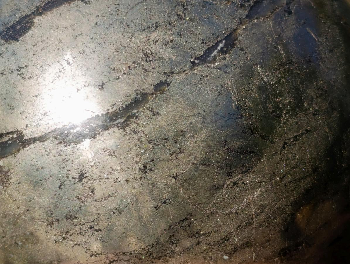 Polished Large Basalt Pharaoh Stone Sphere x 1 From Iron Duke Mine, Zimbabwe - Toprock Gemstones and Minerals 