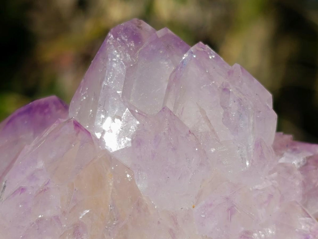 Natural Spirit Amethyst Clusters x 2 From Boekenhouthoek, South Africa - Toprock Gemstones and Minerals 