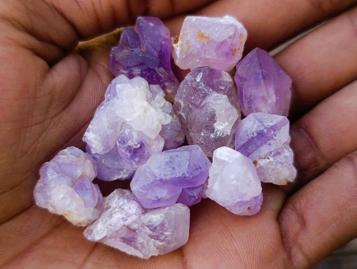 Natural Mini Lilac Amethyst Crystals x 6 kg Lot From Ambatondrazaka, Madagascar - Toprock Gemstones and Minerals 