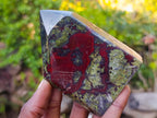 Polished Bastite Dragonsblood Stone Display Crystal Points x 6 From Tshipise, South Africa - Toprock Gemstones and Minerals 