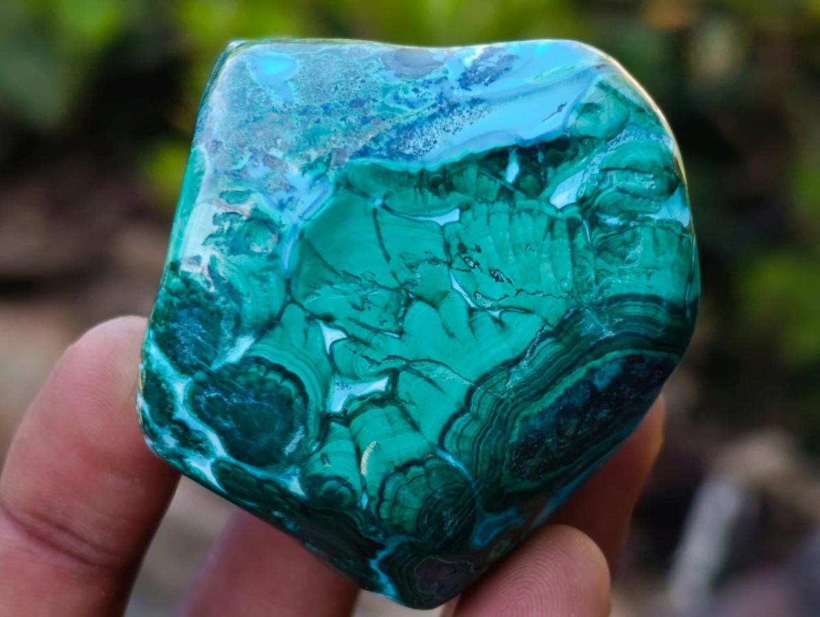 Polished Malacolla Free Forms x 12 From Kulukuluku, Congo - Toprock Gemstones and Minerals 
