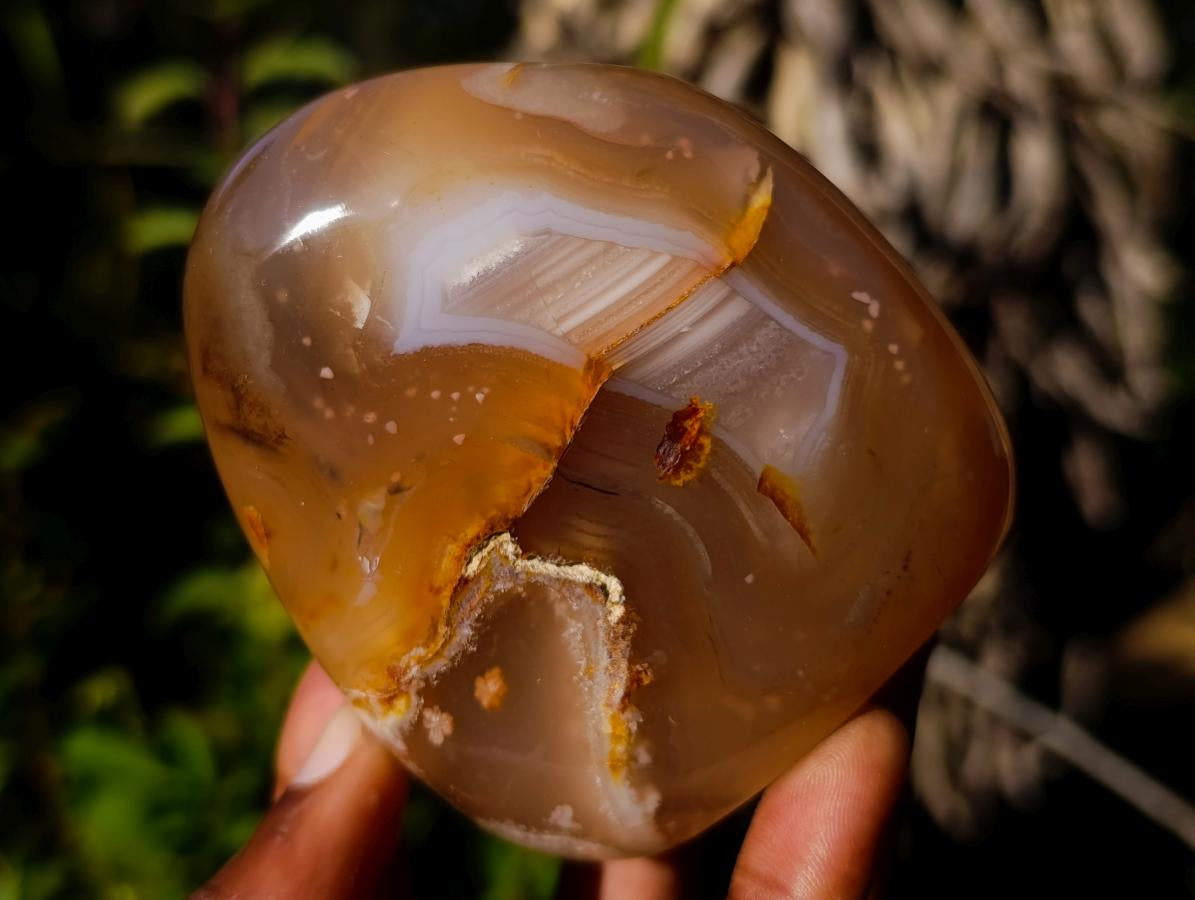 Polished Flower Agate Standing Display Pieces x 3 From Antsahalova, Madagascar - Toprock Gemstones and Minerals 