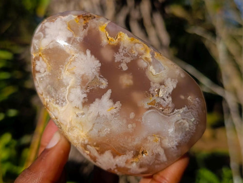 Polished Flower Agate Standing Display Pieces x 3 From Antsahalova, Madagascar - Toprock Gemstones and Minerals 