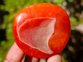 Polished Carnelian Agate Gemstone Galets x 31 From Madagascar - Toprock Gemstones and Minerals 
