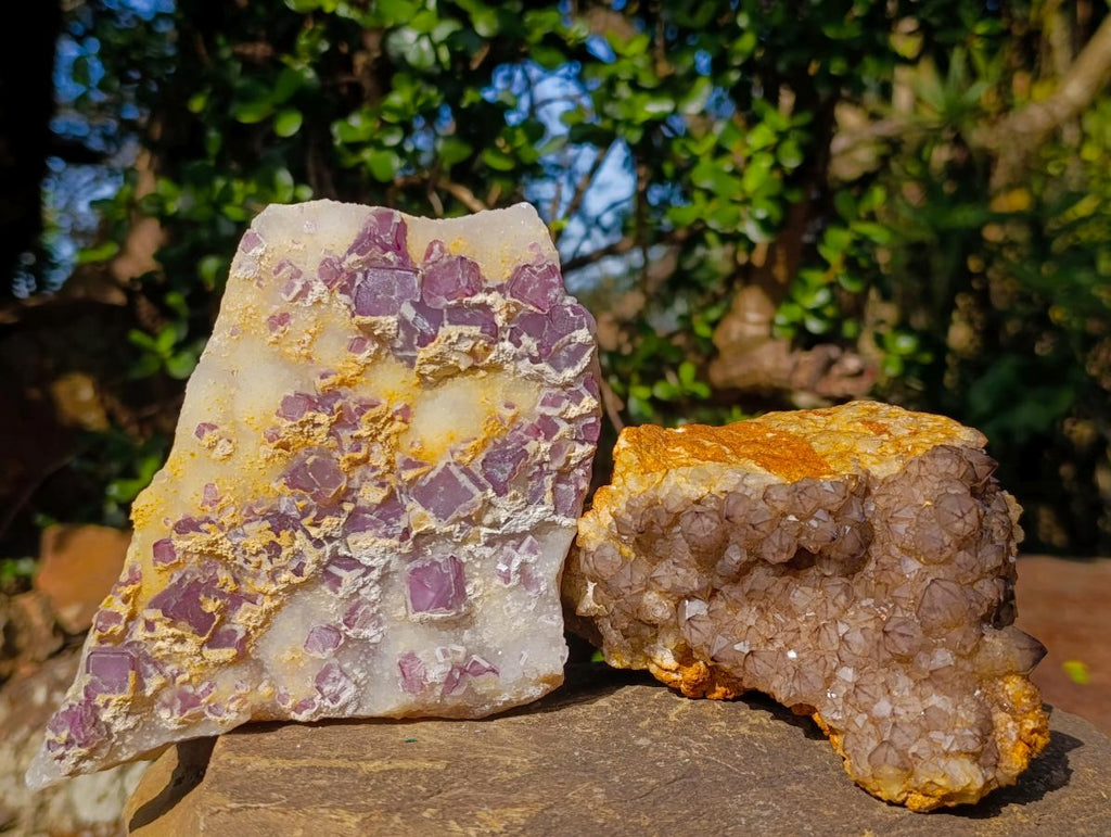 Natural Multi Mineral Specimens x 6 From Southern Africa - Toprock Gemstones and Minerals 