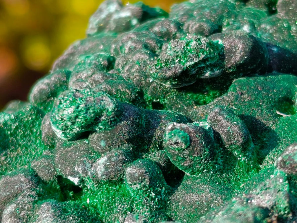 Natural Cabinet Silky Malachite Specimens x 2 From Kasompe, Congo - Toprock Gemstones and Minerals 