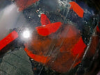 Polished Bloodstone Spheres x 2 From Swaziland - Toprock Gemstones and Minerals 
