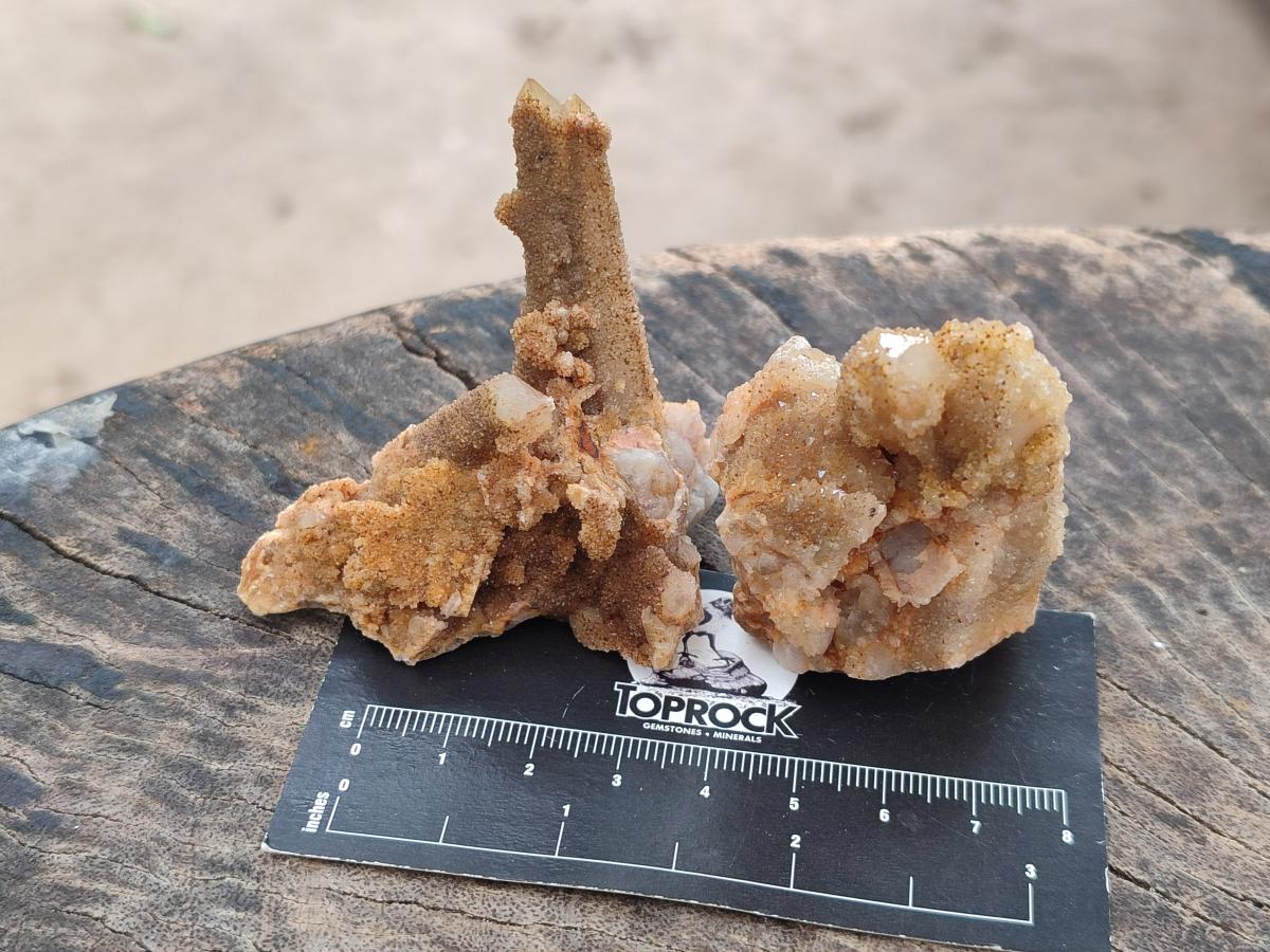 Natural Golden Limonite Spirit Quartz Crystals x 71 From Boekenhouthoek, South Africa - Toprock Gemstones and Minerals 