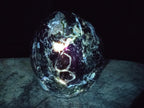 Polished Large Green Opal Standing Display Piece x 1 From Betroka, Madagascar - Toprock Gemstones and Minerals 