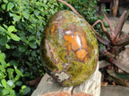 Polished Large Green Opal Standing Display Piece x 1 From Betroka, Madagascar - Toprock Gemstones and Minerals 