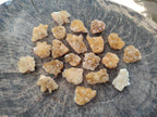 Natural Mini Golden Limonite Quartz Crystal Cluster Plate x 70 From Solwezi, Zambia - Toprock Gemstones and Minerals 