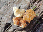 Natural Mini Golden Limonite Quartz Crystal Cluster Plate x 70 From Solwezi, Zambia - Toprock Gemstones and Minerals 