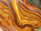 Polished Blue Golden Tigers Eye Standing Display Pieces x 3 From Prieska, South Africa - Toprock Gemstones and Minerals 
