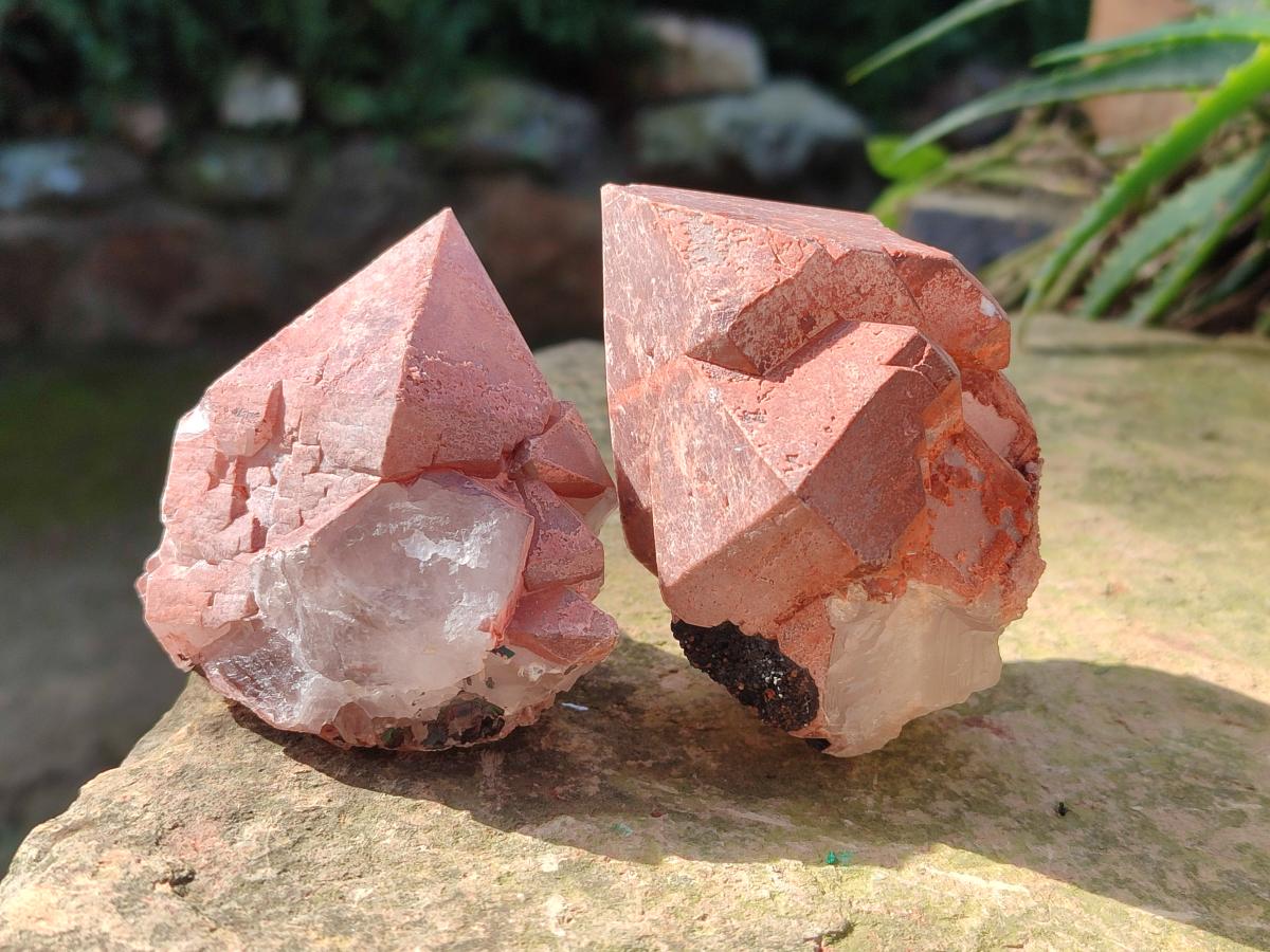 Natural Blacknite with Goethite Crystals x 12 From Madagascar - Toprock Gemstones and Minerals 