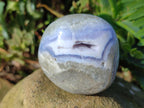 Polished Blue Lace Agate Free Forms x 12 From Nsanje, Malawi - Toprock Gemstones and Minerals 