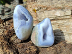 Polished Blue Lace Agate Free Forms x 12 From Nsanje, Malawi - Toprock Gemstones and Minerals 