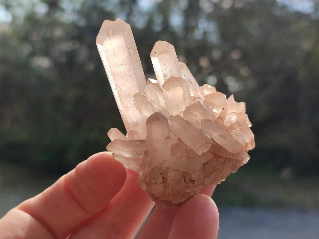 Natural Small Malagasy Quartz Crystal Clusters x 24 From Madagascar - Toprock Gemstones and Minerals 