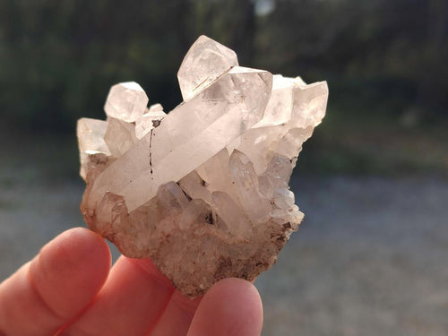 Natural Small Malagasy Quartz Crystal Clusters x 24 From Madagascar - Toprock Gemstones and Minerals 