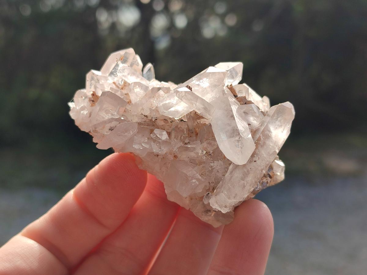 Natural Small Malagasy Quartz Crystal Clusters x 24 From Madagascar - Toprock Gemstones and Minerals 