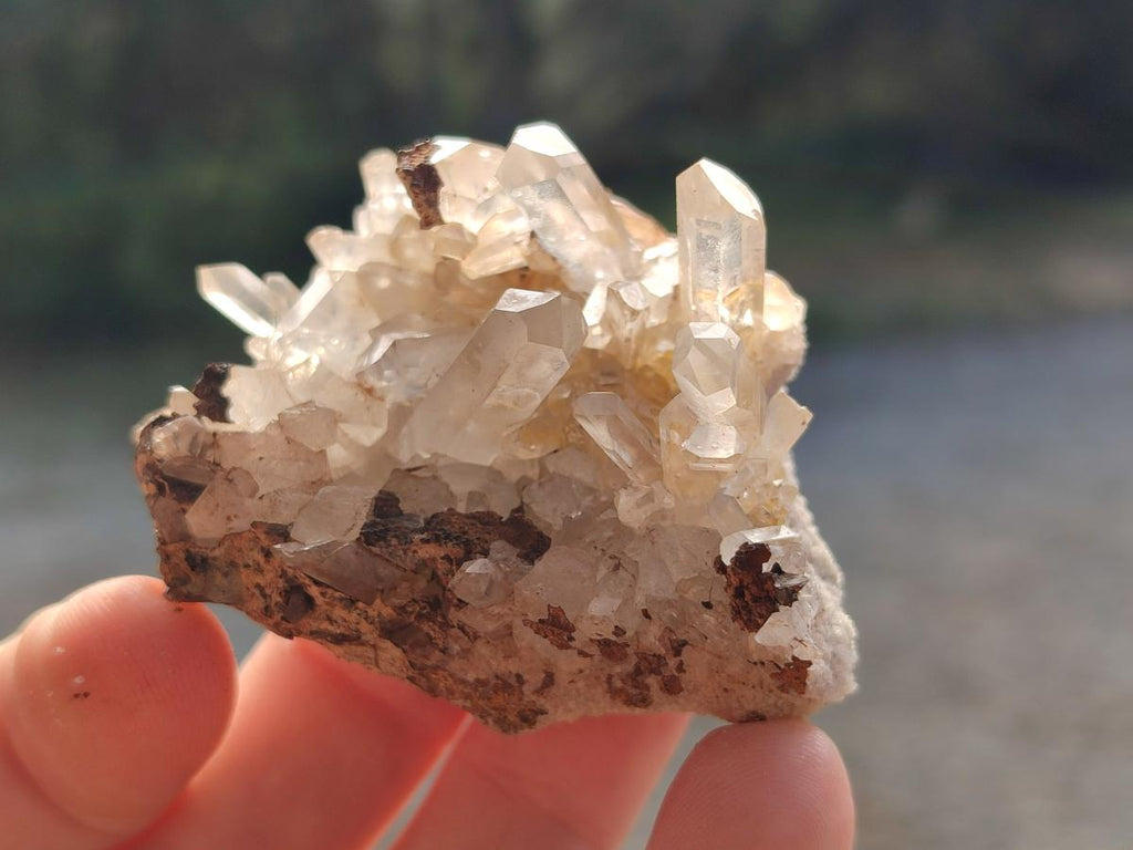 Natural Small Malagasy Quartz Crystal Clusters x 24 From Madagascar - Toprock Gemstones and Minerals 