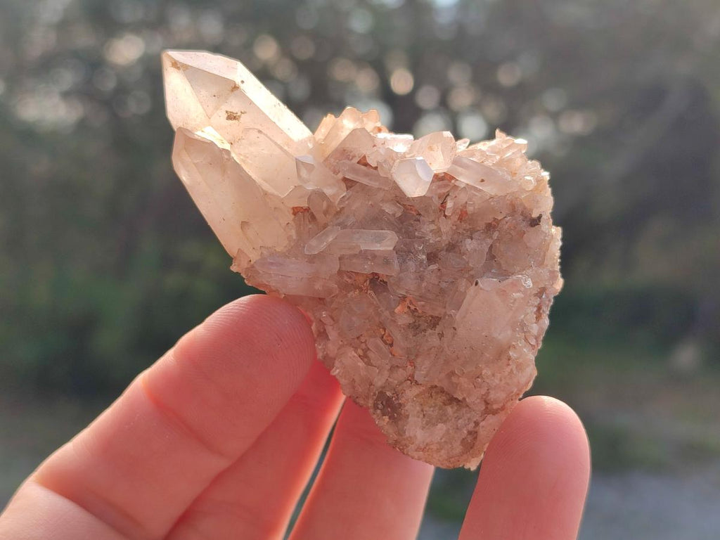 Natural Small Malagasy Quartz Crystal Clusters x 24 From Madagascar - Toprock Gemstones and Minerals 