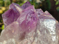 Natural Jacaranda Amethyst Crystal Clusters x 4 From Mumbwa, Zambia - Toprock Gemstones and Minerals 