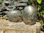 Polished XL Basalt Pharaoh Stone Free Forms x 3 From Iron Duke Mine, Zimbabwe - Toprock Gemstones and Minerals 