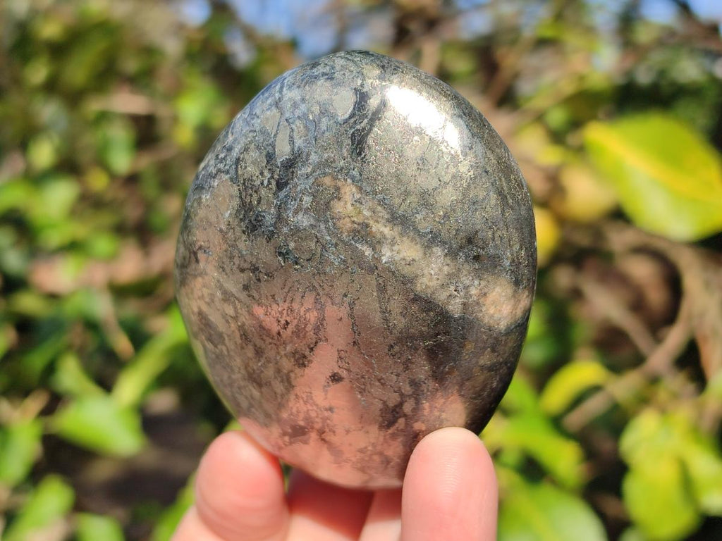 Polished XL Basalt Pharaoh Stone Free Forms x 3 From Iron Duke Mine, Zimbabwe - Toprock Gemstones and Minerals 