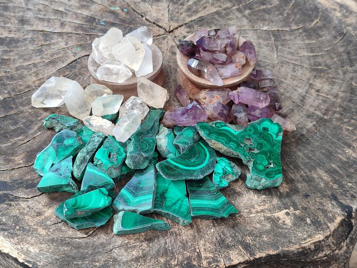 Natural Multi Mineral Specimens x 1.02 Kg Lot From Southern Africa - Toprock Gemstones and Minerals 