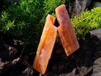 Natural Rhombohedral Sunset Orange Calcite Specimens x 24 From Spitzkop, Namibia - Toprock Gemstones and Minerals 