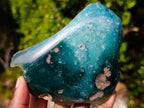 Polished On One Side Mtorolite Chrysoprase Plates x 6 From Mutorashanga, Zimbabwe - Toprock Gemstones and Minerals 