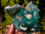 Polished On One Side Mtorolite Chrysoprase Plates x 6 From Mutorashanga, Zimbabwe - Toprock Gemstones and Minerals 