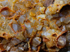 Natural Golden Limonite Quartz Clusters x 2 From Solwezi, Zambia - Toprock Gemstones and Minerals 