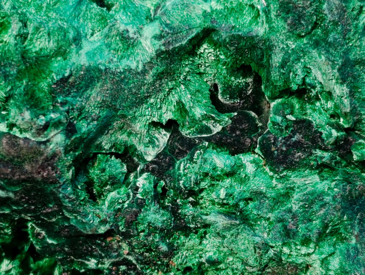 Natural Silky Malachite Specimens x 3 From Kasompe, Congo - Toprock Gemstones and Minerals 
